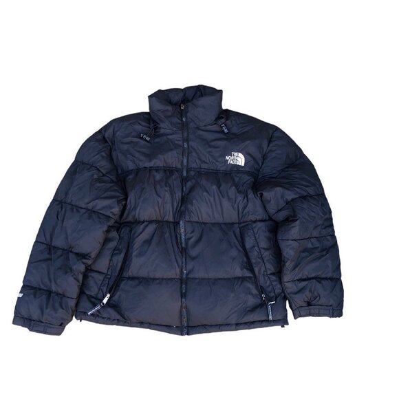 VINTAGE The North Face Nuptse Black 800 Series Jacket Large - Picture 3 of 13